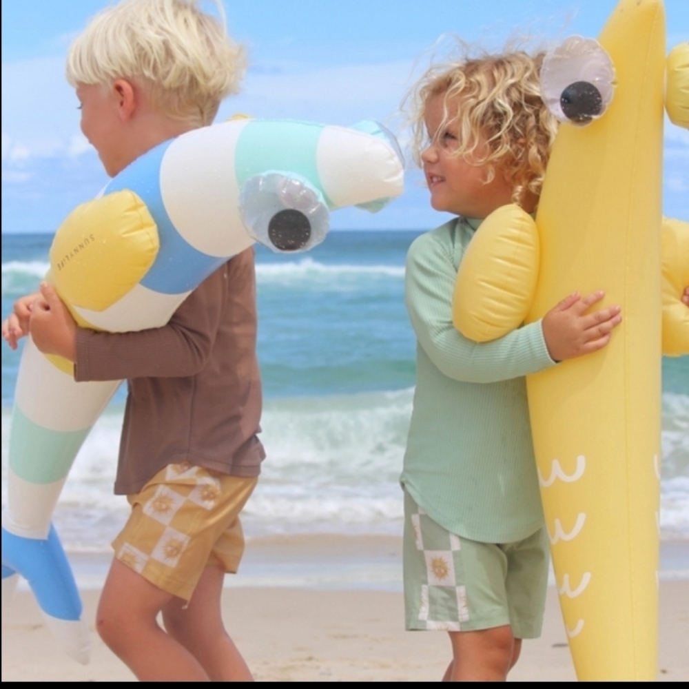 SUNNYLiFE
SUNNYLiFE Kids Inflatable Noodle Finn The Fish Multi Set of 2